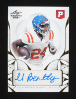 Ulysses Bentley IV 2024 Leaf Trinity Pristine Auction Collection Autograph #BAUB1 RC at PristineAuction.com