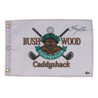 Chevy Chase Signed "Caddyshack" Bushwood Country Club Pin Flag (Beckett) at PristineAuction.com