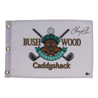 Chevy Chase Signed "Caddyshack" Bushwood Country Club Pin Flag (Beckett) at PristineAuction.com