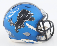Jack Fox Signed Lions Alternate Speed Mini Helmet (Beckett) at PristineAuction.com