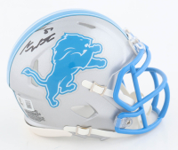 Sam LaPorta Signed Lions Speed Mini Helmet (Beckett) at PristineAuction.com