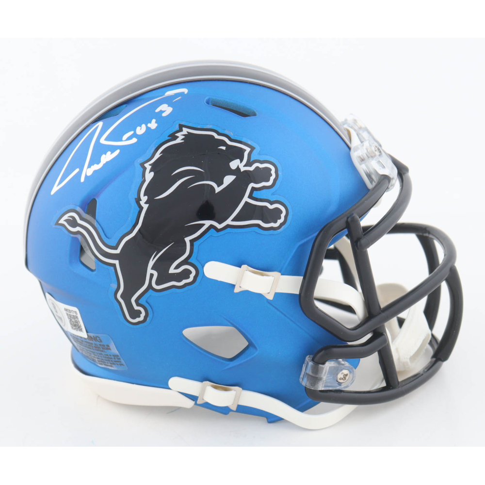 Jack Fox Signed Lions Alternate Speed Mini Helmet (Beckett) at PristineAuction.com