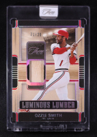 Ozzie Smith 2025 Panini Three and Two Luminous Lumber Materials #LUM-OS #21/25 at PristineAuction.com