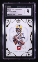 Jayden Daniels 2024 Leaf Trinity Pristine Auction Promos #53 RC (CCG 9) at PristineAuction.com