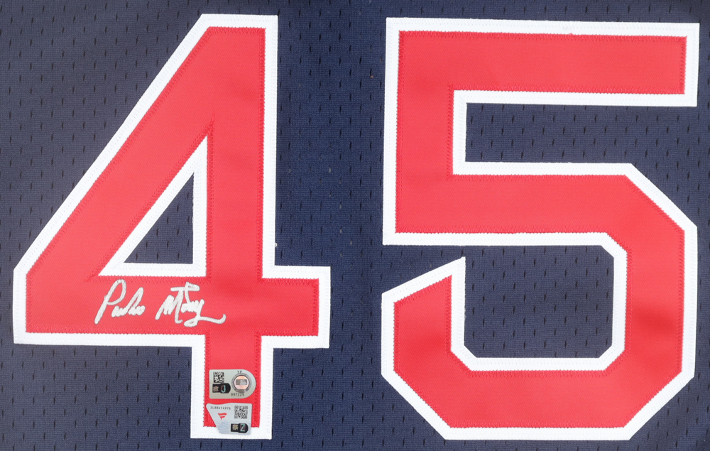 Pedro Martinez Signed Red Sox Mitchell & Ness Authentic Jersey (Fanatics & MLB) at PristineAuction.com Pedro Martinez Signed Red Sox Mitchell & Ness Authentic Jersey (Fanatics & MLB) at PristineAuction.com