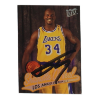 Shaquille O'Neal Signed 1996-97 Ultra #55 (JSA) at PristineAuction.com