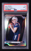 Drake Maye 2024 Panini Prizm Rookie Variation #12 RC (PSA 9) at PristineAuction.com