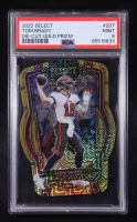 Tom Brady 2022 Panini Select Die-Cut Gold Prizm #207 #05/10 (PSA 9) at PristineAuction.com