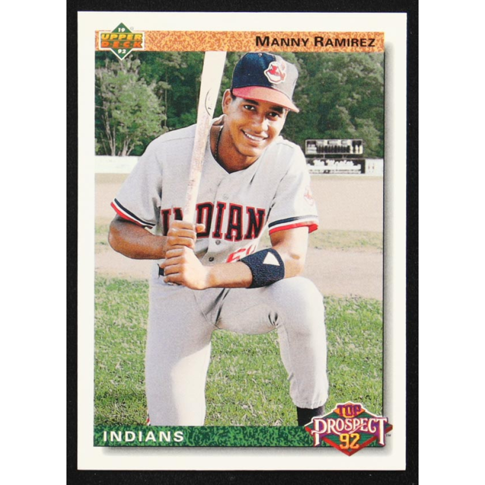 Manny Ramirez 1992 Upper Deck #63 RC at PristineAuction.com