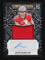 Jalen McMillan 2024 Panini Obsidian Rookie Jumbo Jersey Autographs #231 #049/299 RC at PristineAuction.com