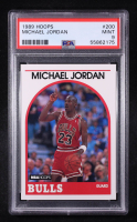 Michael Jordan 1989 NBA Hoops #200 (PSA 9) at PristineAuction.com