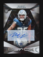 Marist Liufau 2024 Panini Black Rookies Autographs Sapphire #172 #13/50 RC at PristineAuction.com