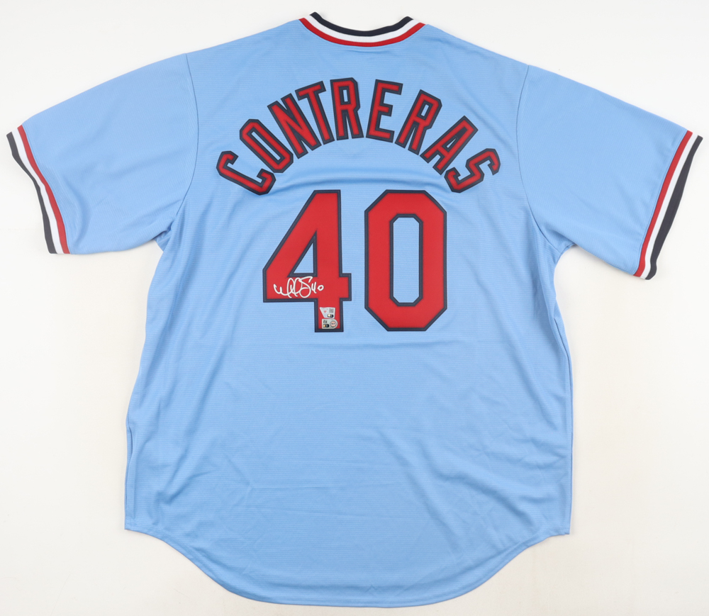 Willson Contreras Signed Cardinals Authentic Nike Jersey (Fanatics & MLB) at PristineAuction.com Willson Contreras Signed Cardinals Authentic Nike Jersey (Fanatics & MLB) at PristineAuction.com
