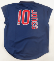 Chipper Jones Signed Braves Mitchell & Ness Authentic Jersey Inscribed "HOF 18" (Fanatics & MLB) at PristineAuction.com