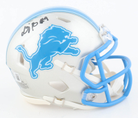 DJ Reed Signed Lions Speed Mini Helmet (Beckett) at PristineAuction.com