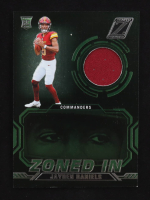 Jayden Daniels 2024 Zenith Zoned In Jerseys #3 RC at PristineAuction.com