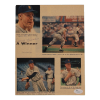Al Kaline & Harvey Kuenn Signed Tigers 8x10 Magazine Cut (JSA) at PristineAuction.com