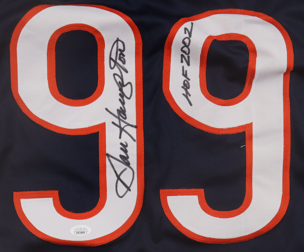 Dan Hampton Signed Jersey Inscribed "HOF 2002" (JSA) at PristineAuction.com Dan Hampton Signed Jersey Inscribed "HOF 2002" (JSA) at PristineAuction.com