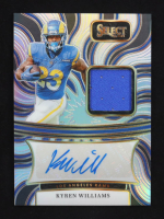 Kyren Williams 2024 Select Signature Memorabilia Prizm #15 #072/199 at PristineAuction.com