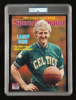 Larry Bird Signed "Sports Illustrated" Magazine Cover (PSA Auto 8) at PristineAuction.com