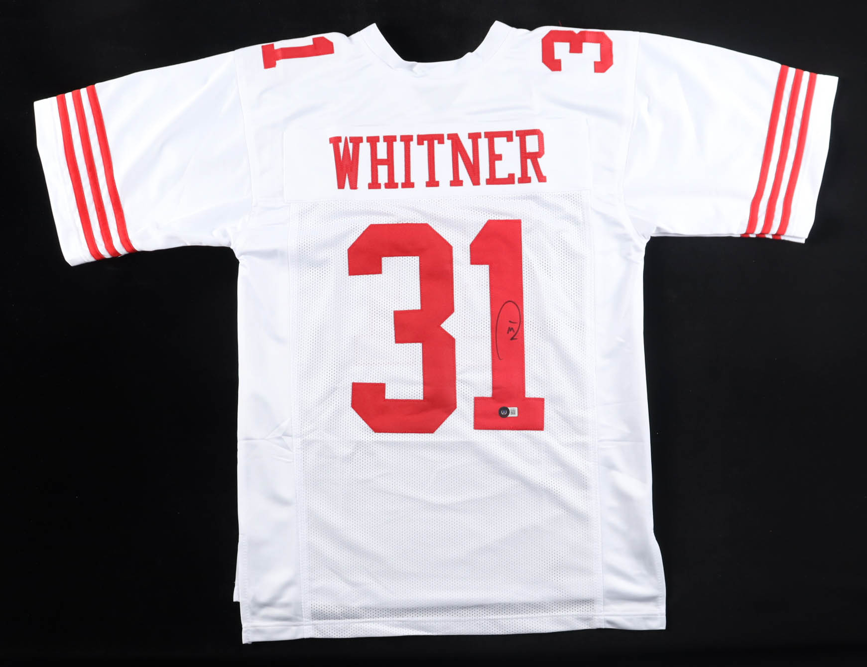 Donte Whitner Signed Jersey (Beckett) at PristineAuction.com Donte Whitner Signed Jersey (Beckett) at PristineAuction.com