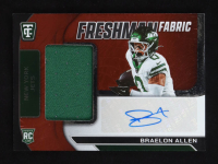 Braelon Allen 2024 Totally Certified Freshman Fabric Signatures Mirror Red #13 #068/100 RC at PristineAuction.com