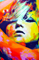 "California Girl" 30x44 Original H/E Painting on Rolled Canvas by Mark Lewis at PristineAuction.com