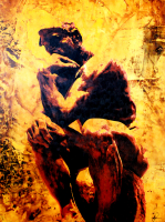 "Clarified Thought" 30x44 Original H/E Painting on Rolled Canvas by Mark Lewis at PristineAuction.com