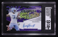 Sam Howell 2022 Leaf Pro Metal Power Surge Autographs Purple Mojo #PS-SH1 RC #2/15 (SGC 10 | Autograph Graded SGC 10) at PristineAuction.com