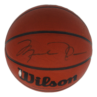Michael Jordan Signed Wilson Basketball (UDA) at PristineAuction.com