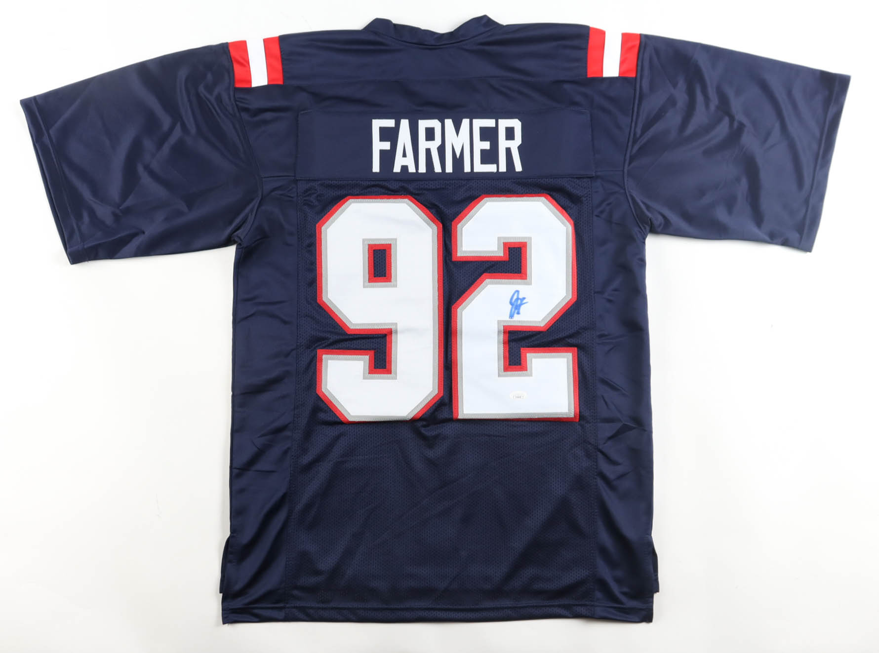 Joshua Farmer Signed Jersey (JSA) at PristineAuction.com Joshua Farmer Signed Jersey (JSA) at PristineAuction.com