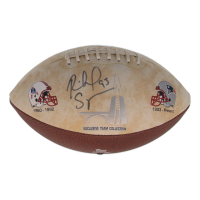 Richard Seymour Signed Patriots Logo Football (Beckett) at PristineAuction.com