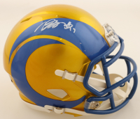 Davante Adams Signed Rams Flash Alternate Speed Mini Helmet (Beckett) at PristineAuction.com