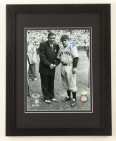 Yogi Berra Signed Yankees Custom Framed Photo Display (PSA) at PristineAuction.com