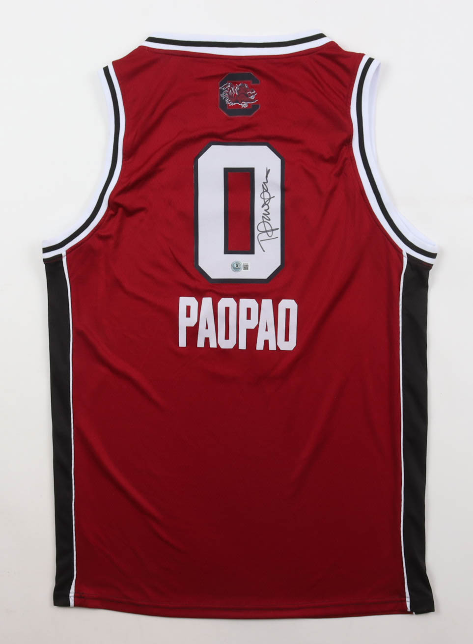 Te-Hina Paopao Signed Gamecocks Under Armour Authentic Jersey (Beckett) at PristineAuction.com Te-Hina Paopao Signed Gamecocks Under Armour Authentic Jersey (Beckett) at PristineAuction.com