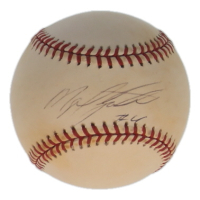 Miguel Tejada Signed OML Baseball (Beckett) at PristineAuction.com