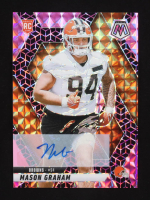 Mason Graham 2025 Panini Mosaic Rookie Autographs Mosaic Pink Spectris FOTL #311 #01/30 RC at PristineAuction.com