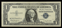 1957-B United States $1 One Dollar Silver Certificate - Blue Seal at PristineAuction.com