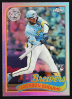 Jackson Chourio 2024 Topps Chrome Update '89 Topps #89CU4 RC at PristineAuction.com