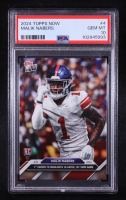 Malik Nabers 2024 Topps Now #4 RC (PSA 10) at PristineAuction.com