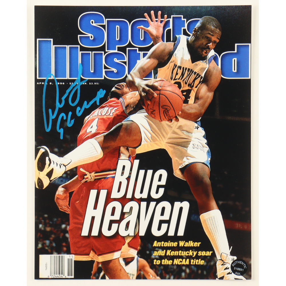 Antoine Walker Signed Kentucky Wildcats 8x10 Photo (Authentic Ink) at PristineAuction.com