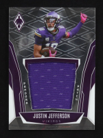 Justin Jefferson 2025 Panini Phoenix Pandora Patches #14 #220/299 at PristineAuction.com