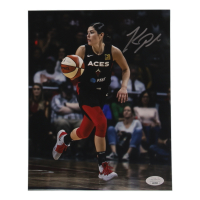 Kelsey Plum Signed Aces 8x10 Photo (JSA) at PristineAuction.com