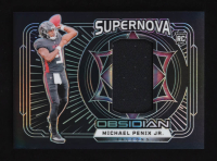 Michael Penix Jr. 2024 Panini Obsidian Supernova Swatches #5 RC at PristineAuction.com