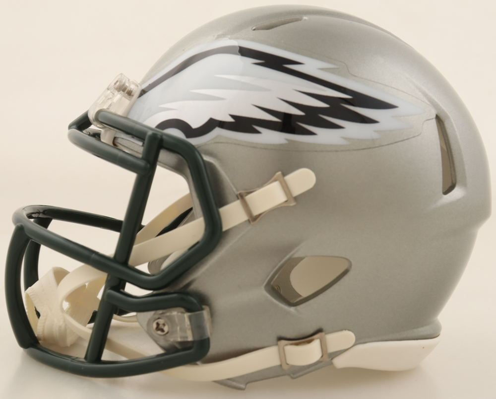Brian Westbrook Signed Eagles Flash Alternate Speed Mini Helmet (PSA) at PristineAuction.com Brian Westbrook Signed Eagles Flash Alternate Speed Mini Helmet (PSA) at PristineAuction.com