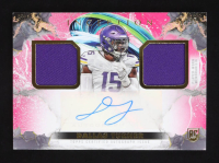 Dallas Turner 2024 Topps Inception Franchise Foundation Relic Autographs Magenta #FFRADT #05/35 RC at PristineAuction.com