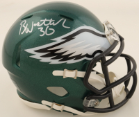 Brian Westbrook Signed Eagles Speed Mini Helmet (PSA) at PristineAuction.com