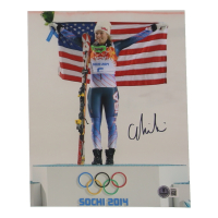 Mikaela Shiffrin Signed 8x10 Photo (Beckett) at PristineAuction.com