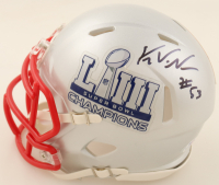Kyle Van Noy Signed Super Bowl LIII Logo Mini Speed Helmet (PSA) at PristineAuction.com
