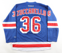 Mats Zuccarello Signed Rangers Reebok Authentic Jersey (Beckett) at PristineAuction.com